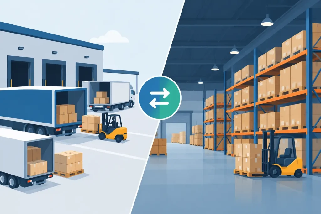 Cross Docking vs Warehousing for Your Brand